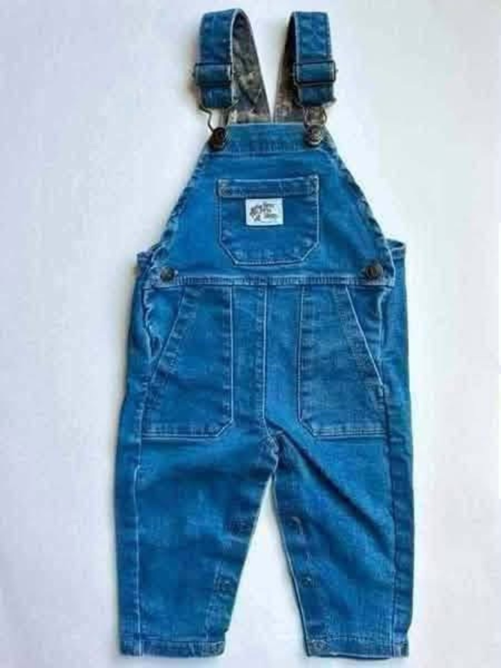 Bass Pro Shops Kids Blue Denim Overalls
